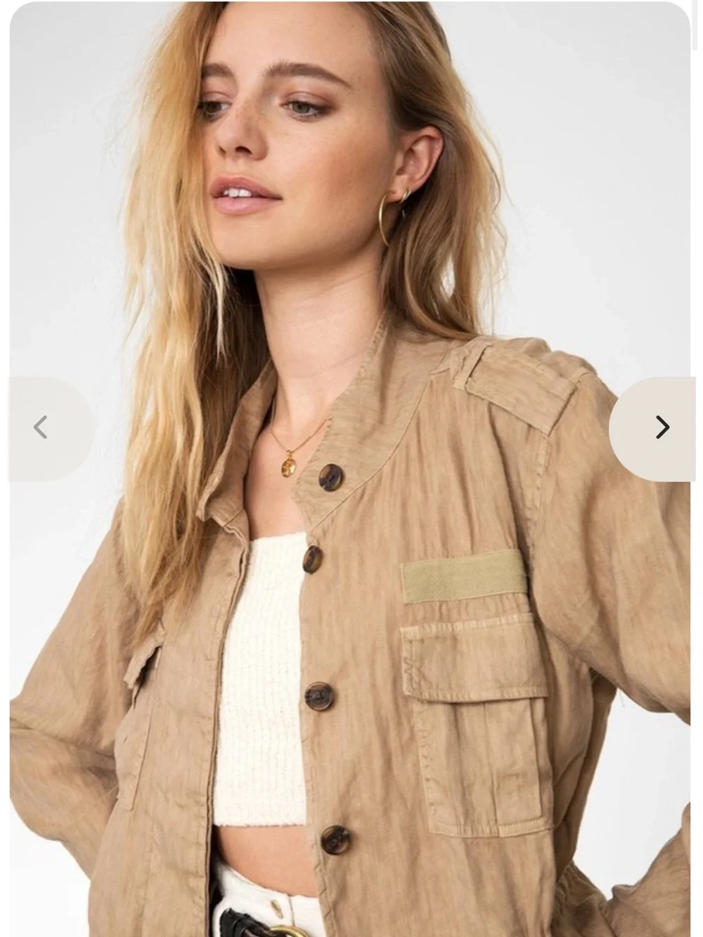 Rails Lightweight Tan Utility Jacket